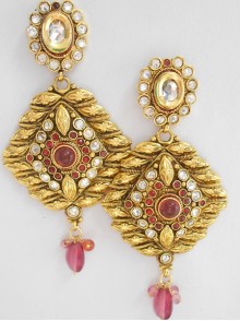 Polki Earrings